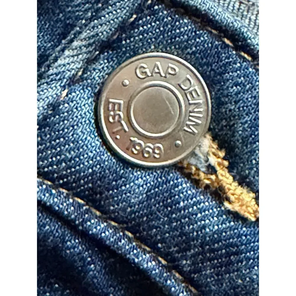 GAP Maternity Crop Jeans sz 4R/27 (expands to 32